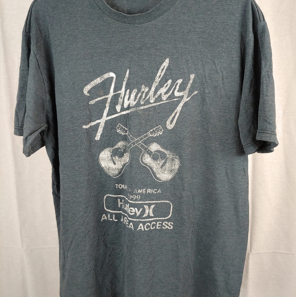 *3/$25* Hurley Gray Tee. XL.            B10